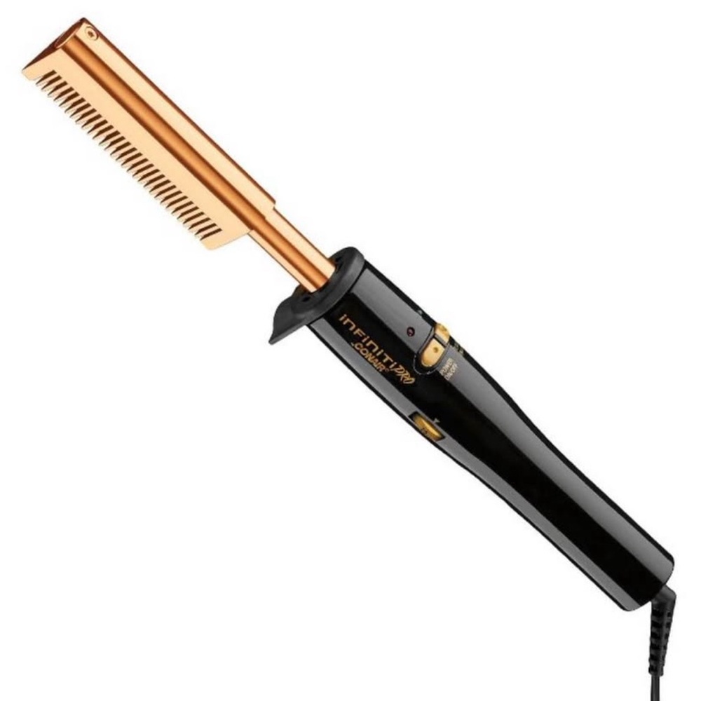 InfinitiPro Gold and Black Hair Straightener